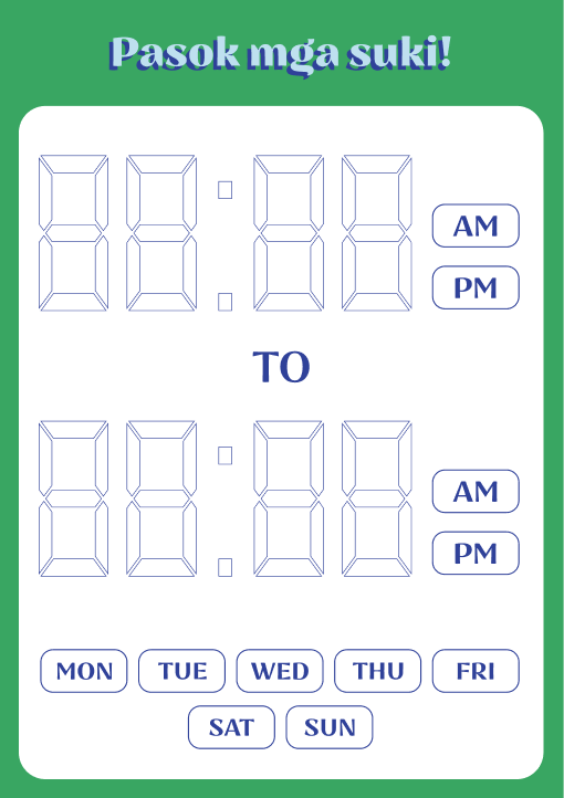 Operating hours (A5)